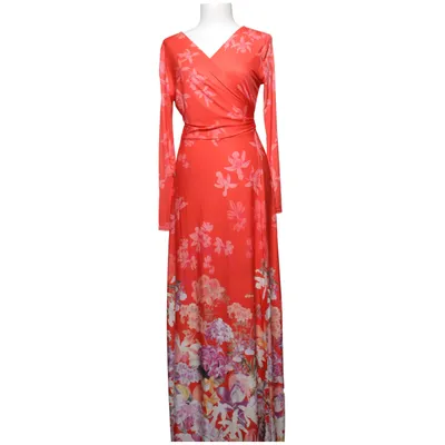 Wrap dress (Red, Pink, Multicolored) from Fifilles Elastane, Polyester
