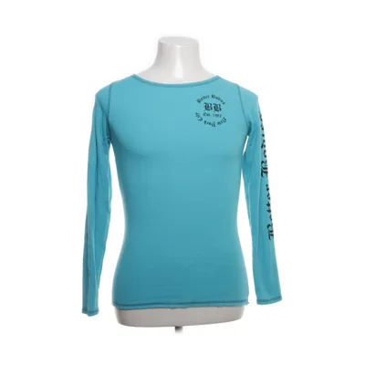 Langærmet t-shirt (Blå) fra Better Bodies Bomuld, Polyester