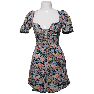 Klänning (Blå, Flerfärgad) från Elsa by Bik Bok Bomull