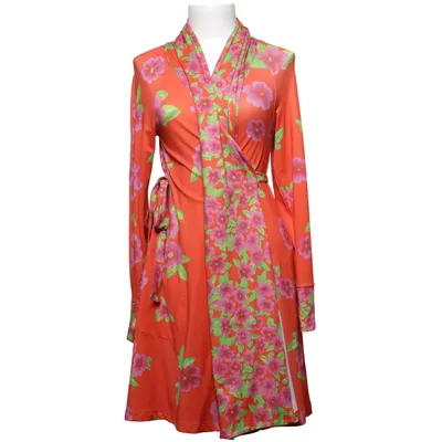 Robe portefeuille (Rouge, Multicolore) de Líen & Gíel Élasthane