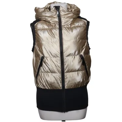 Outdoor vest (Beige, Zwart) van Goldbergh Dons, Elastaan, Veer, Polyamide, Polyester, Polyurethaan