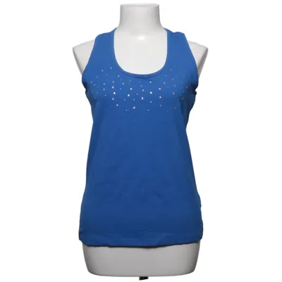 Tanktop (Blauw) van Ake Katoen, Elastaan