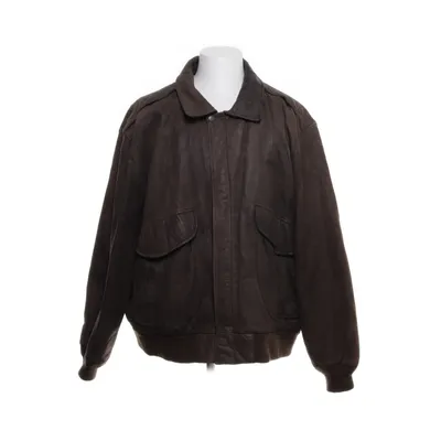 Leren jack (Bruin) van Hunt Club