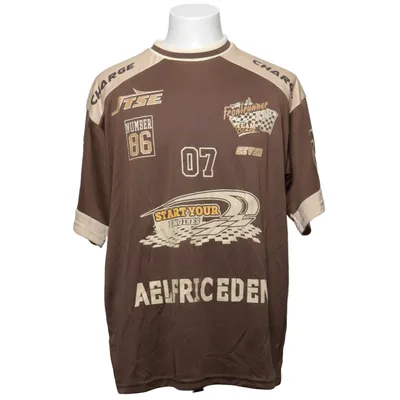 T-shirt (Marron, Beige) de Aelfric Eden Polyester