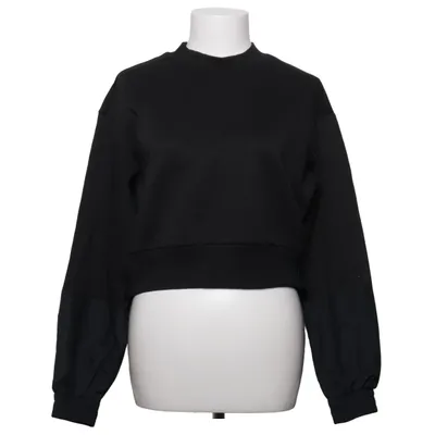 Sweatshirt (Sort) fra H&M Move Bomuld, Polyamid, Polyester