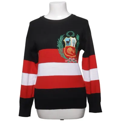 Sweater (Black, Red, White) from Yirko Sivirich