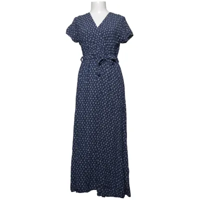 Robe portefeuille (Bleu, Blanc) de Copenhagen Luxe
