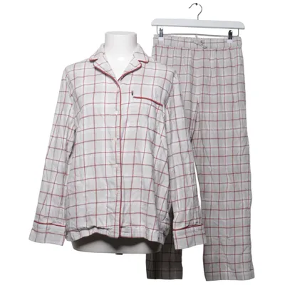 Pyjamas (Vit, Röd) från Lexington Bomull