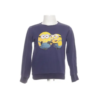 Collegetröja (Blå, Gul) från Minions Bomull, Polyester