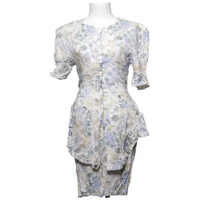 Dress (White, Blue, Multicolored) from Savann Viscose