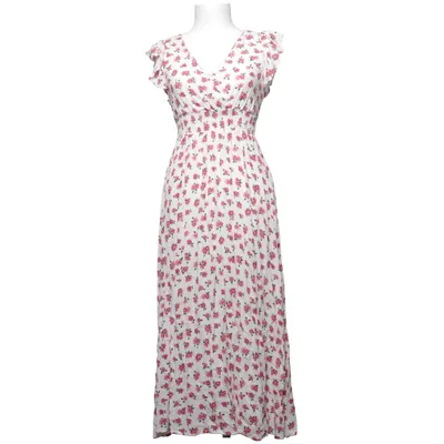 Maxi jurk (Wit, Roze, Groen) van Pull & Bear