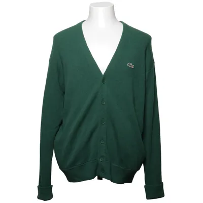 Cardigan (Groen) van Lacoste Wol