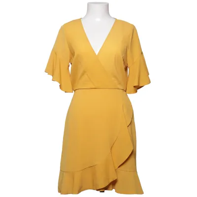 Wrap dress (Yellow) from AX Paris Polyester