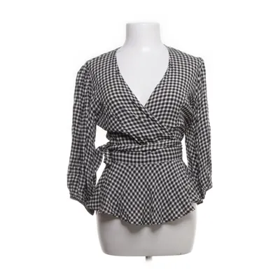 Wrap top (Black, Gray, White) from Ganni Viscose