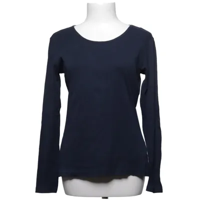 Langarmshirt (Blau) von Montego Baumwolle