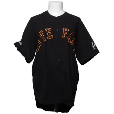 Maillot de baseball (Noir) de Lfdy Coton