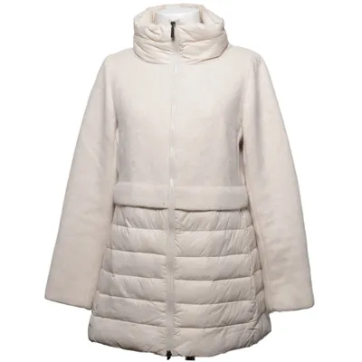 Winter jacket (White) from Cristina Gavioli Acrylic, Angora, Nylon