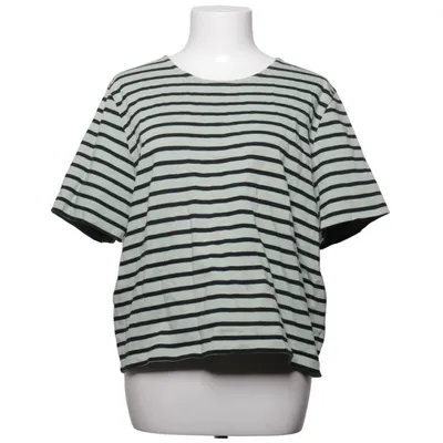 T-shirt (Blue, Black) from Ganni