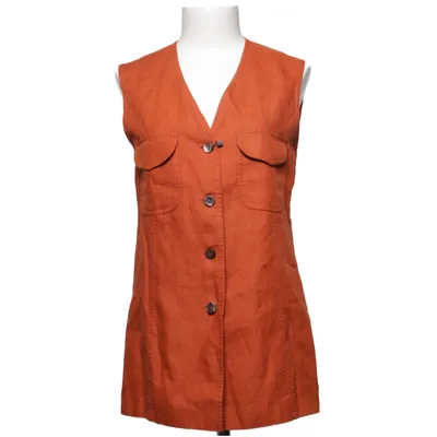 Gilet (Oranje) van Didi Acetaat, Linnen