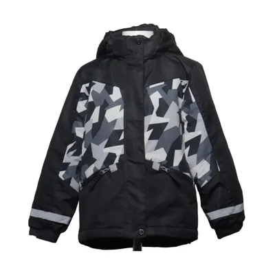 Ski jacket (Black, Gray, White) from Wave Polyester