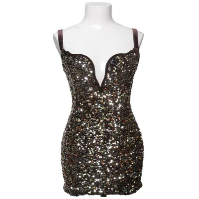Cocktail dress (Multicolored) from Bershka Polyester