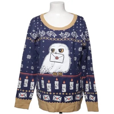 Julesweater (Blå, Hvid, Beige) fra Harry Potter Akryl