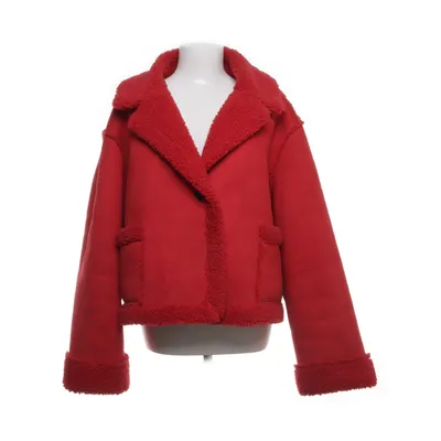 Shearlingjacka (Röd) från ASOS Design Polyester