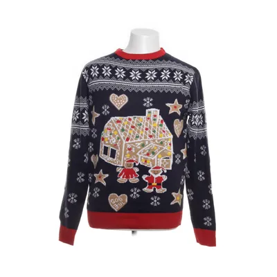Julesweater (Blå, Flerfarvet) fra Christmas Sweats Akryl, Polyester