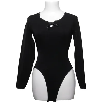 Body (Sort) fra Huit Bomuld, Elastan, Viscose