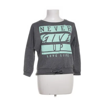 Sweatshirt (Grau, Mehrfarbig) von Work out Baumwolle, Polyester