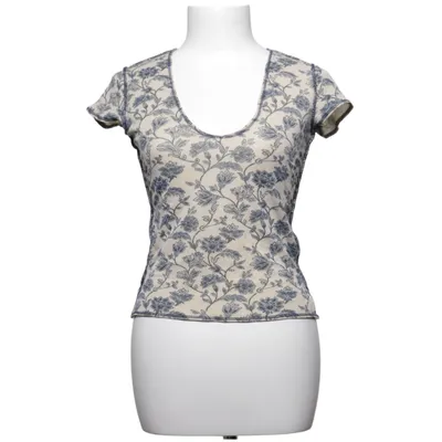Top (Beige, Blauw) van Armani Jeans Katoen, Polyamide, Polyester