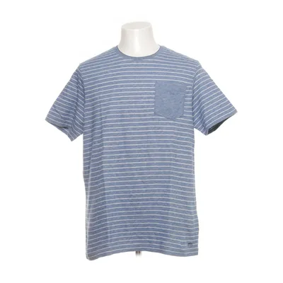 T-shirt (Blå, Vit) från Brax Bomull, Linne