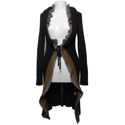 Cardigan (Sort, Brun, Blå) fra My Muse Akryl, Uld