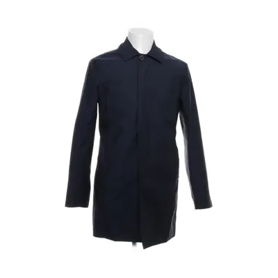 Coat (Blue) from J.Lindeberg Polyamide, Polyester, Wool