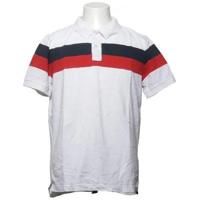 Polo (Blanc, Bleu, Rouge) de Tommy Hilfiger Coton