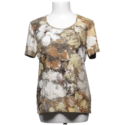 T-shirt (Marron, Blanc, Multicolore) de Merrytime Élasthane, Viscose