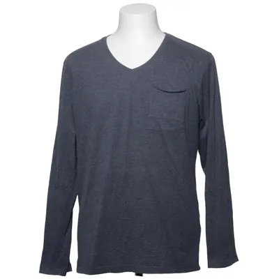 Lange mouwen shirt (Grijs, Blauw) van Broadway NYC Fashion