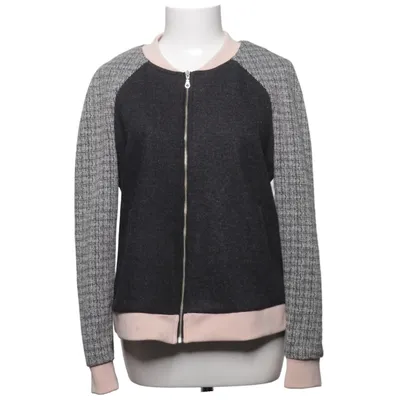 Bomber jacket (Gray, Beige, Multicolored) from Sussan Cotton, Elastane, Polyester, Viscose, Wool