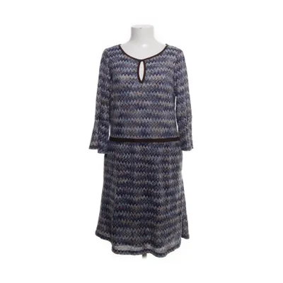 Klänning (Blå, Flerfärgad) från Pernilla Wahlgren Elastan, Polyamid, Polyester