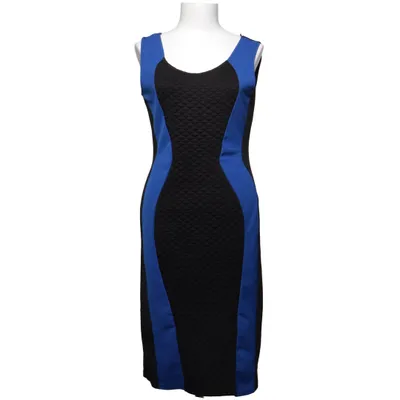 Klänning (Svart, Blå) från Evita Elastan, Polyester