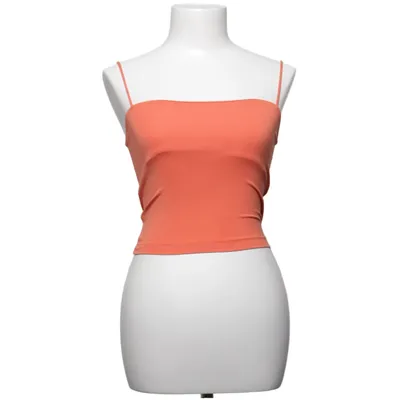Tanktop (Oranje) van Gina Tricot Katoen, Elastaan