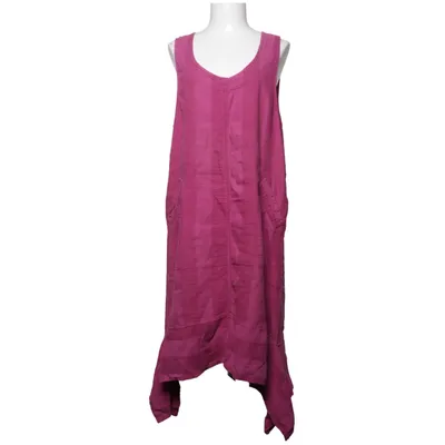 Klänning (Rosa) från Uno Danmark Bomull, Hampa