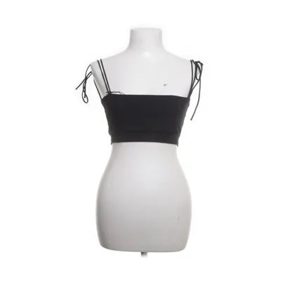 Crop top (Zwart) van Viktoria Louise Elastaan, Polyamide