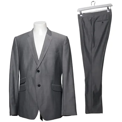 Costume (Gris) de Bläck Polyester, Laine