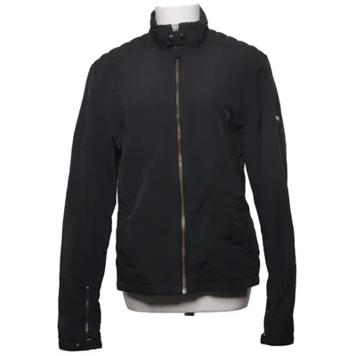 Jacke (Schwarz) von Hilfiger Denim Leder, Nylon, Polyester