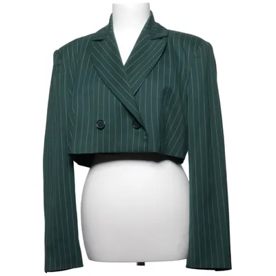 Blazer (Grøn) fra Karo Kauer Elastan, Polyester, Viscose