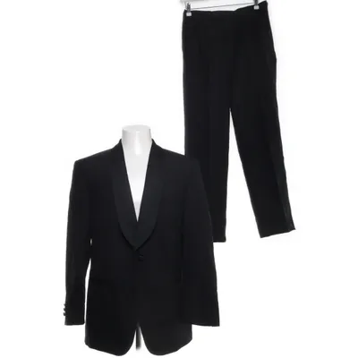 Smoking (Sort) fra Cavaliere Uld, Viscose