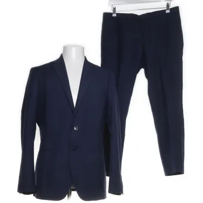 Suit (Blue) from Doppelgänger Polyester, Viscose