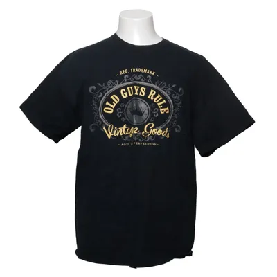 T-shirt (Svart) från Old Guys Rule Bomull