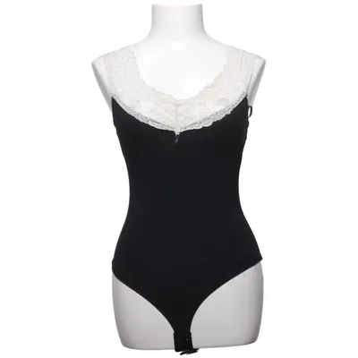 Body (Svart, Beige) från GiorGia Bomull, Elastan